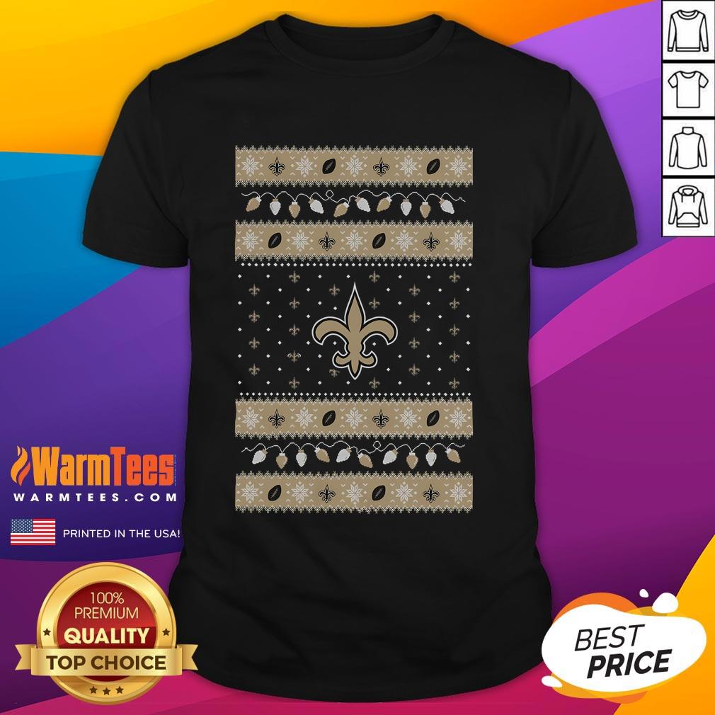 Good New Orleans Saints Holiday Christmas T-Shirt