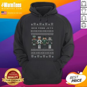 Alternative view of Good New York Jets Holiday Nutcracker T-Shirt