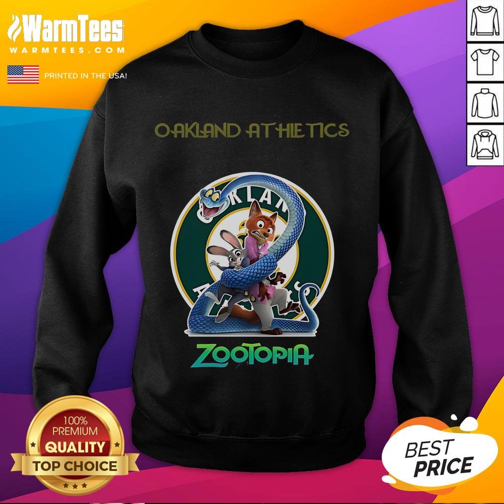 Good Oakland Athletics Zootopia 2 T-Shirt - Image 5