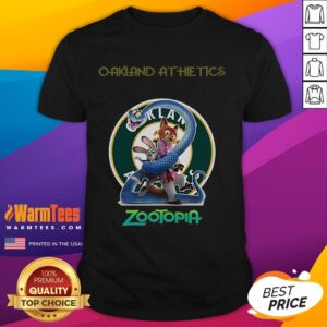Good Oakland Athletics Zootopia 2 T-Shirt