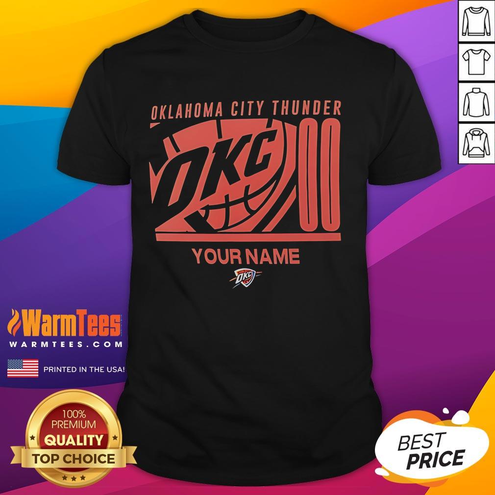 Good Oklahoma City Thunder Winner Basketball 2025 NBA Finals Champions Your Name T-Shirt