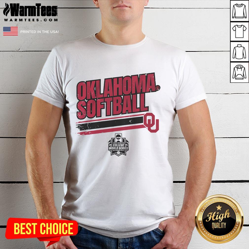 Good Oklahoma Softball Women's College World Series Stripe T-Shirt