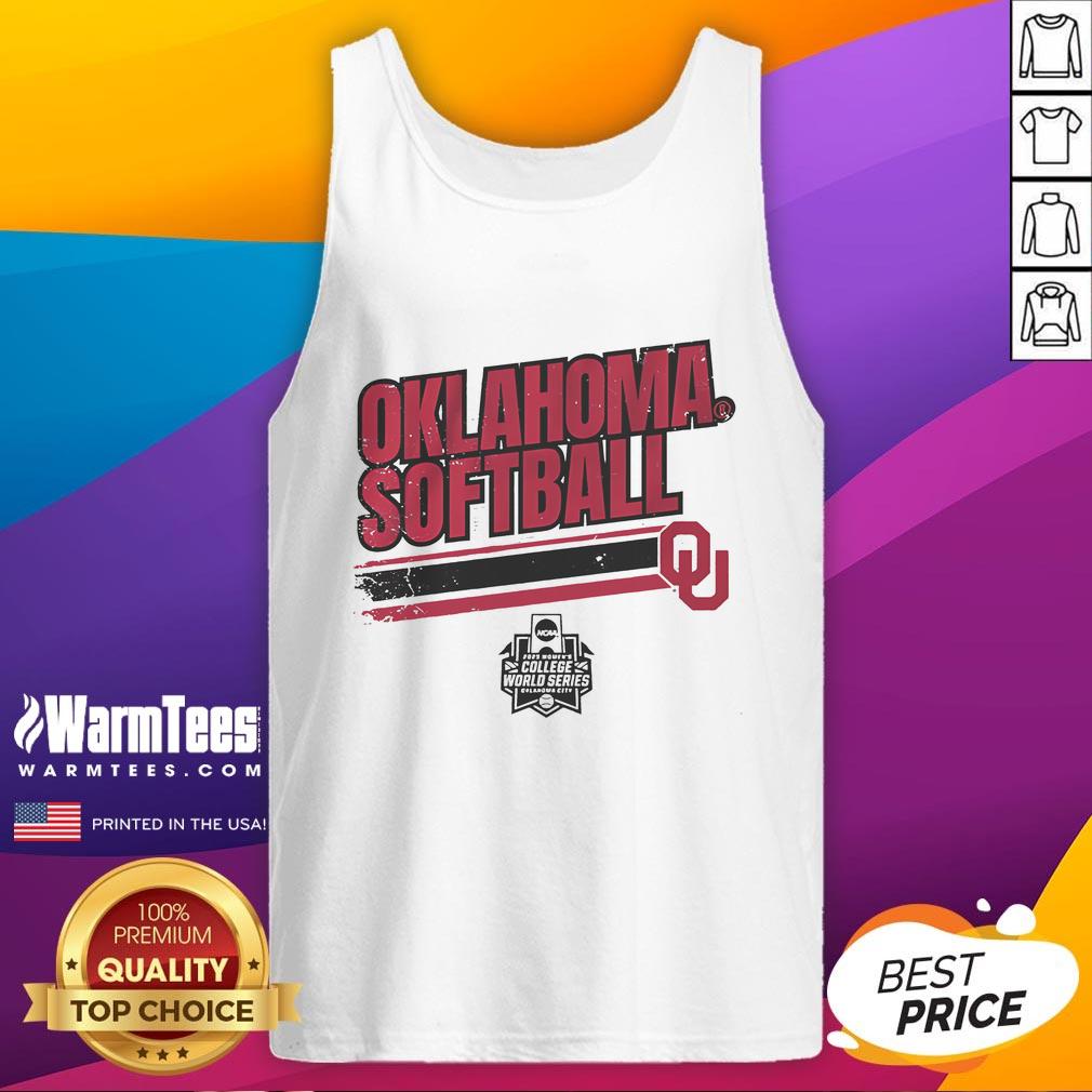 Good Oklahoma Softball Women's College World Series Stripe T-Shirt - Image 4