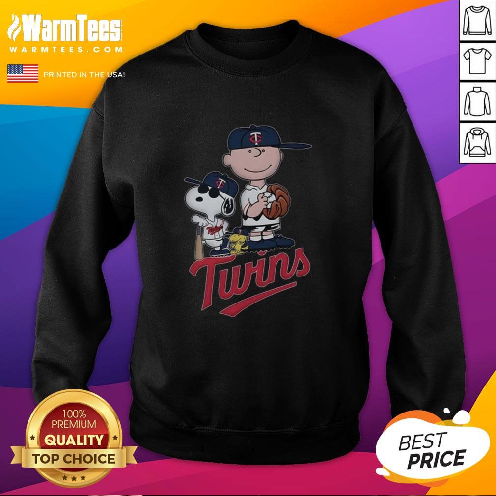 Good Peanuts Characters Minnesota Twins T-Shirt - Image 5