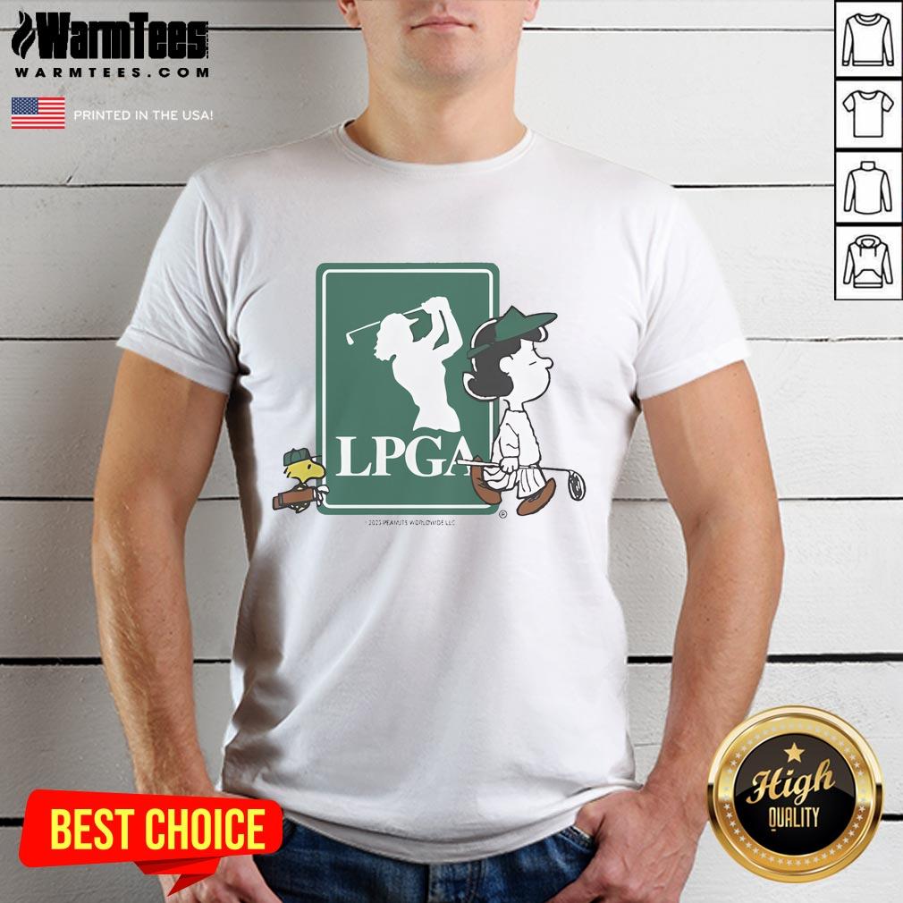 Good Peanuts X LPGA Lucy And Woodstock T-Shirt