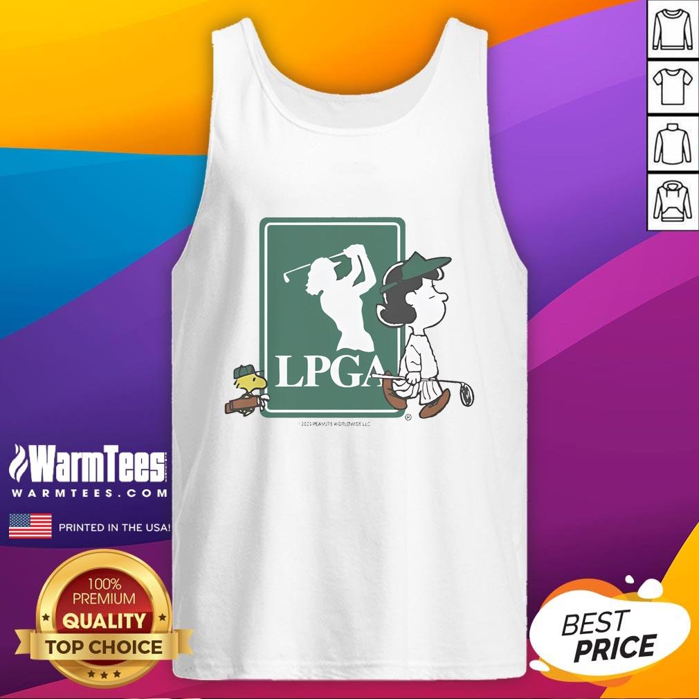 Good Peanuts X LPGA Lucy And Woodstock T-Shirt - Image 4