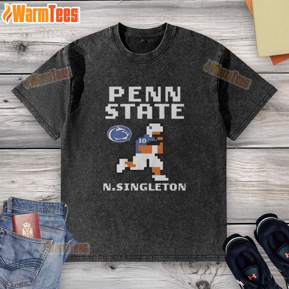 Good Penn State Nittany Lions Nicholas Singleton Football T-Shirt - Image 6