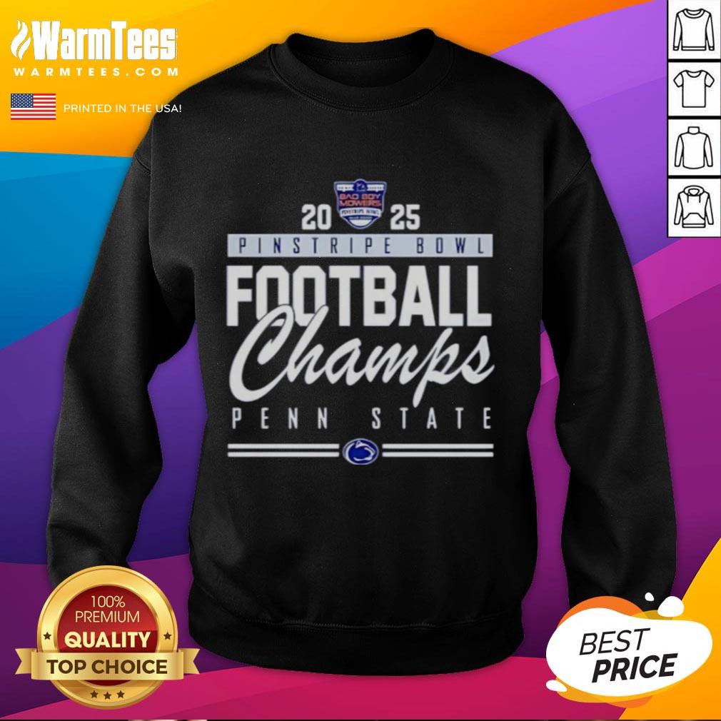 Good Penn State Nittany Lions Pinstripe Bowl Champions 2025 T-Shirt - Image 5