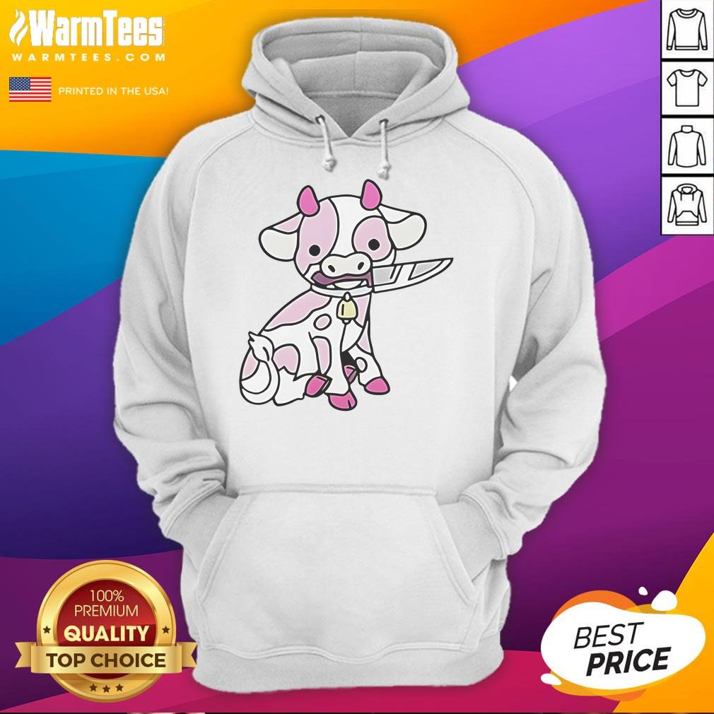 Good Pink Cow Knife T-Shirt - Image 2
