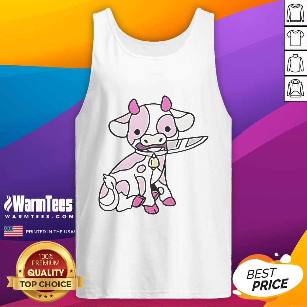 Good Pink Cow Knife T-Shirt - Image 4