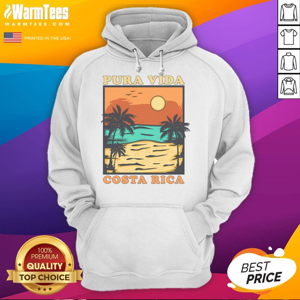 Good Pura Vida Costa Rica Souvenir Cool Central America Travel T-Shirt - Image 2