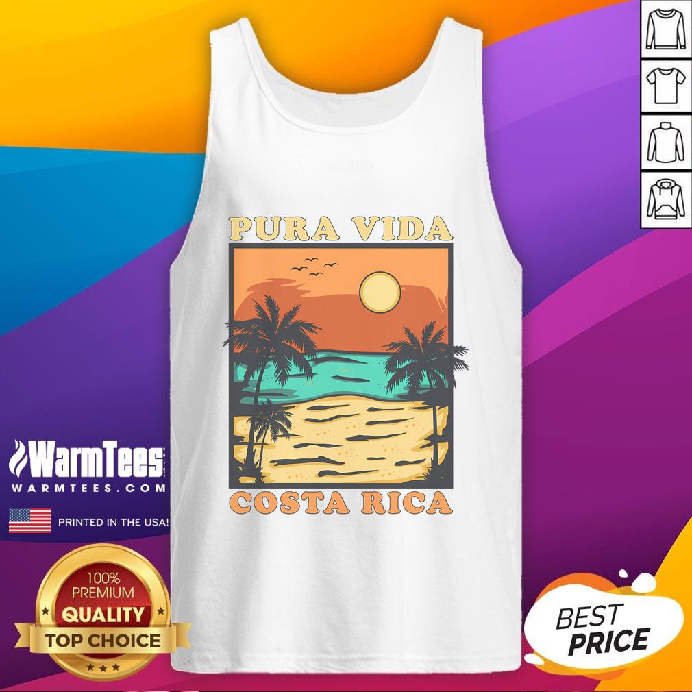 Good Pura Vida Costa Rica Souvenir Cool Central America Travel T-Shirt - Image 4
