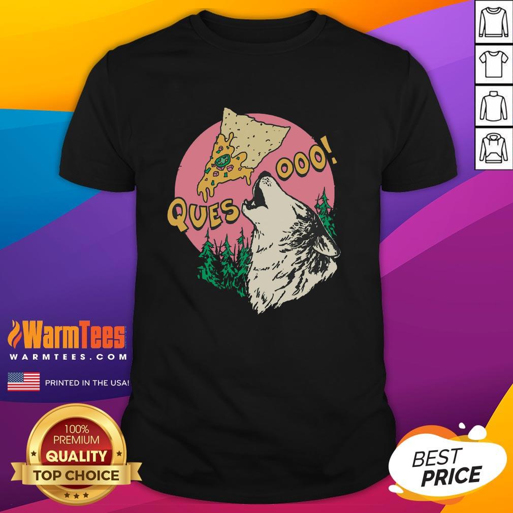 Good Queso Lupus Wolf Pizza T-Shirt