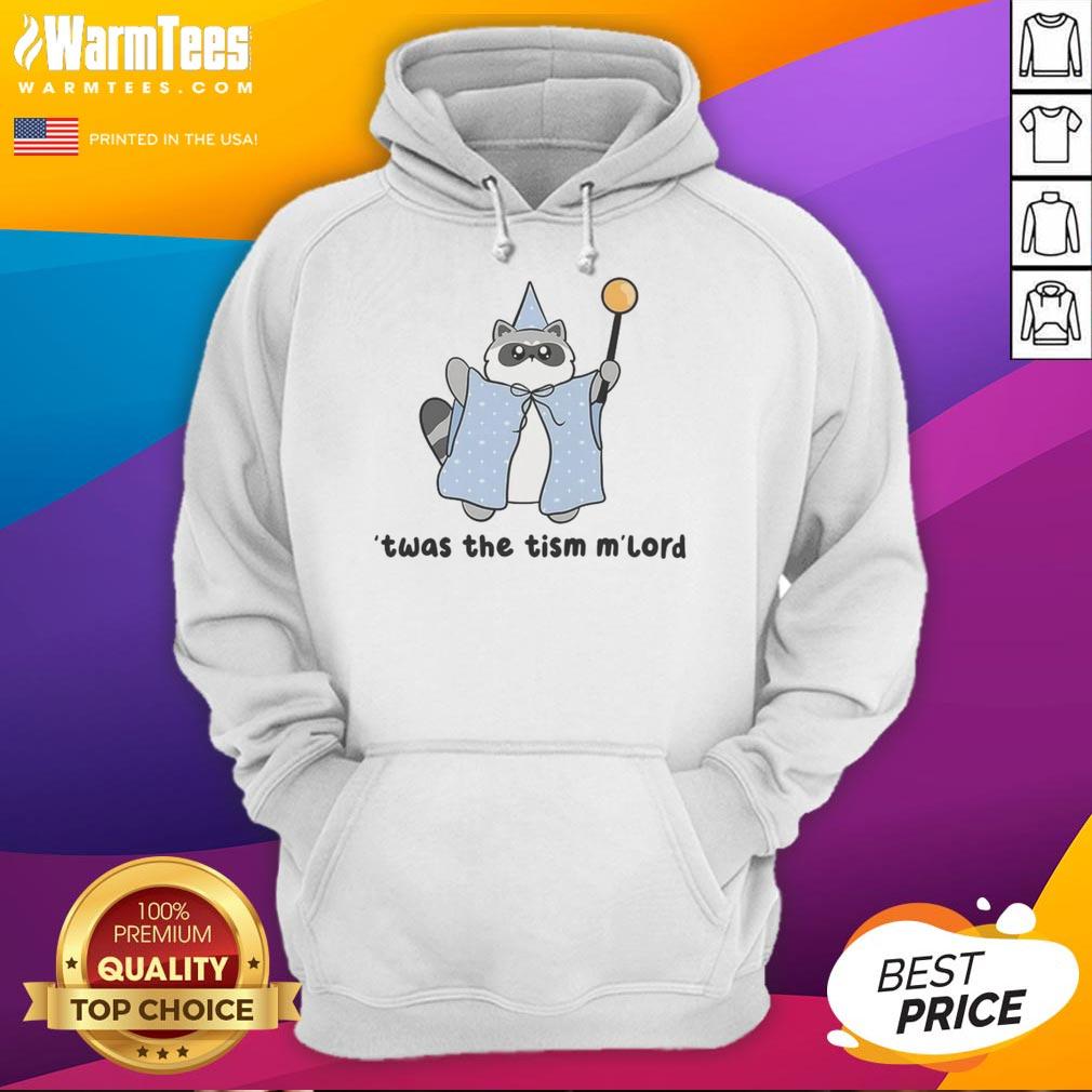 Good Raccoon Twas The Tism M'lord T-Shirt - Image 2