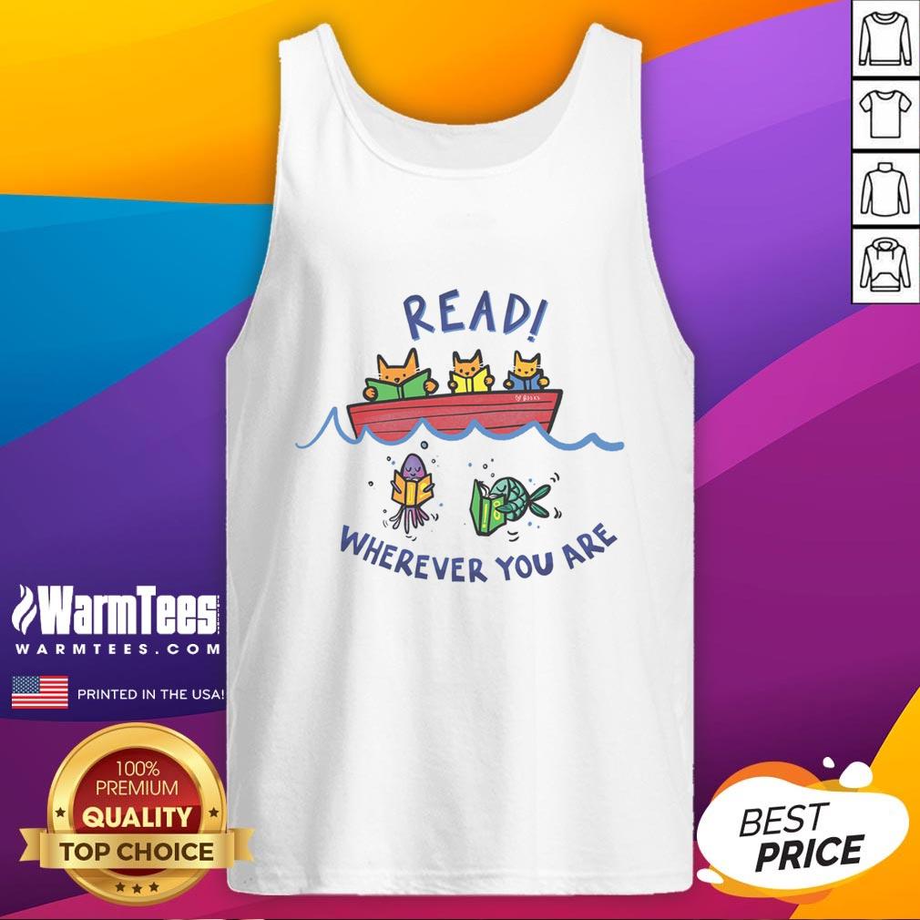 Good Read Wherever You Are T-Shirt - Image 4