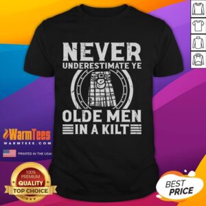 Good Ren Faire Never Underestimate Ye Olde In A Kilt T-Shirt