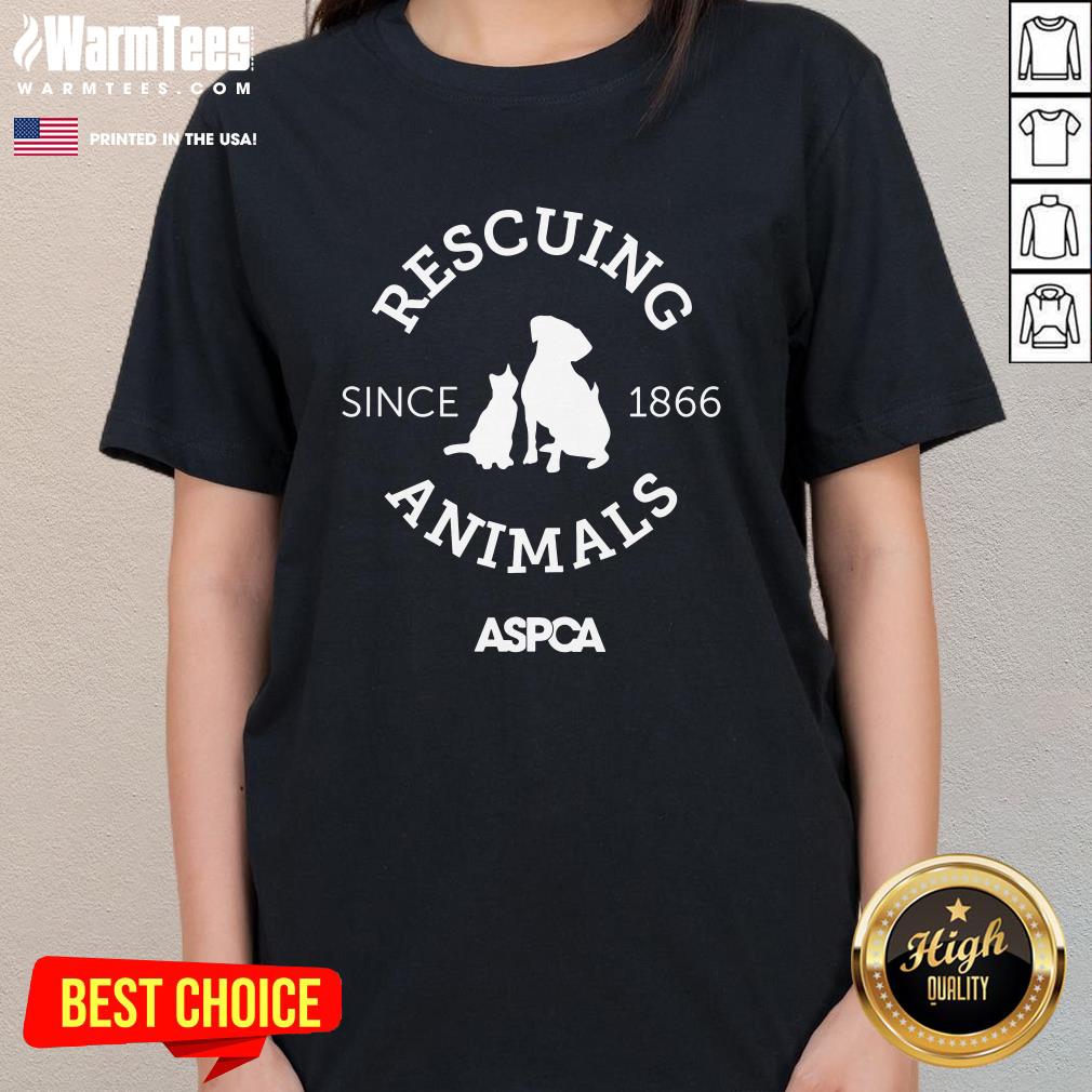Good Rescuing Animals Since 1866 ASPCA T-Shirt - Image 2