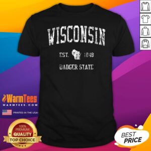 Good Retro Wisconsin Vintage Sports T-Shirt