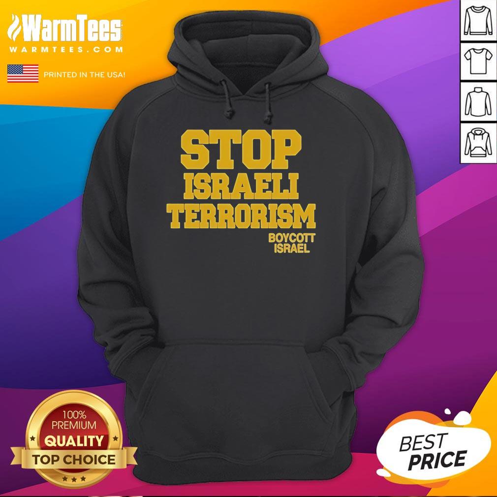 Good Robert Martin Stop Israeli Terrorism Boycott Israel T-Shirt - Image 2