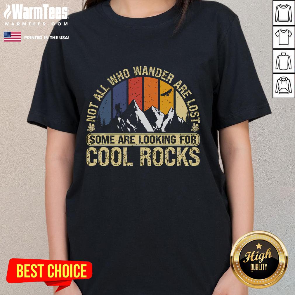 Good Rock Collector Hunting For Rockhound Geologist Geod Hunter T-Shirt - Image 3