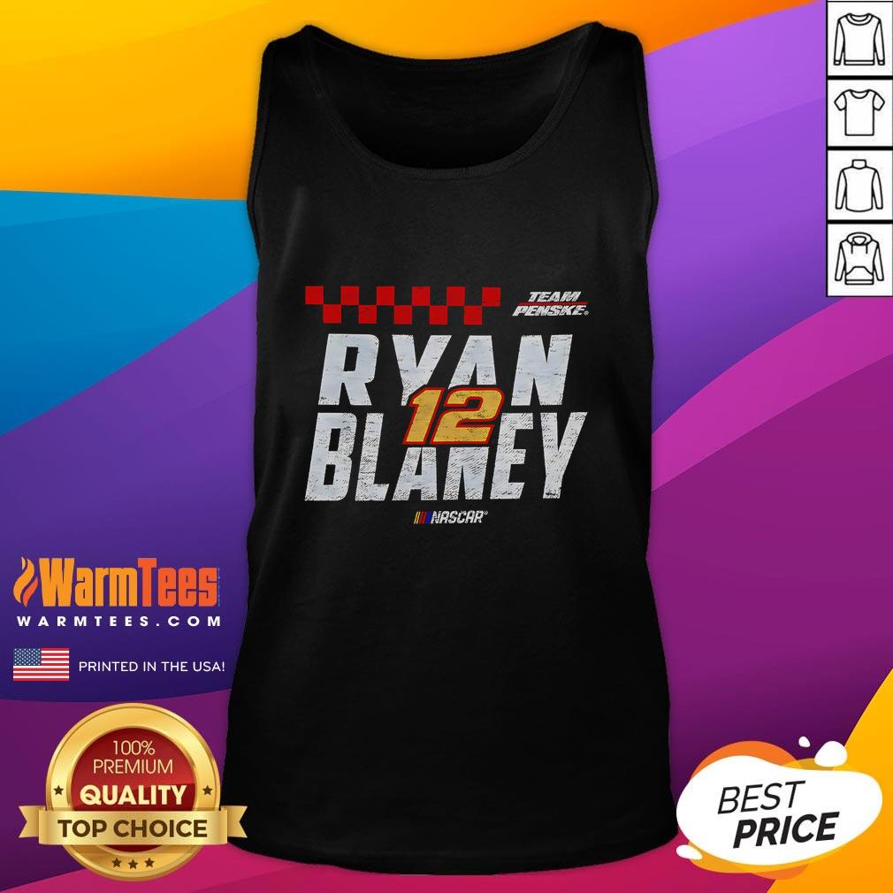 Good Ryan Blaney 12 Team Penske Nascar Retro T-Shirt - Image 4