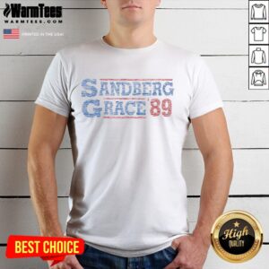 Good Ryne Sandberg Mark Grace 1989 T-Shirt