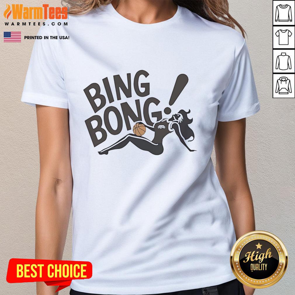 Good San Antonio Spurs Bing Bong Girl T-Shirt - Image 3