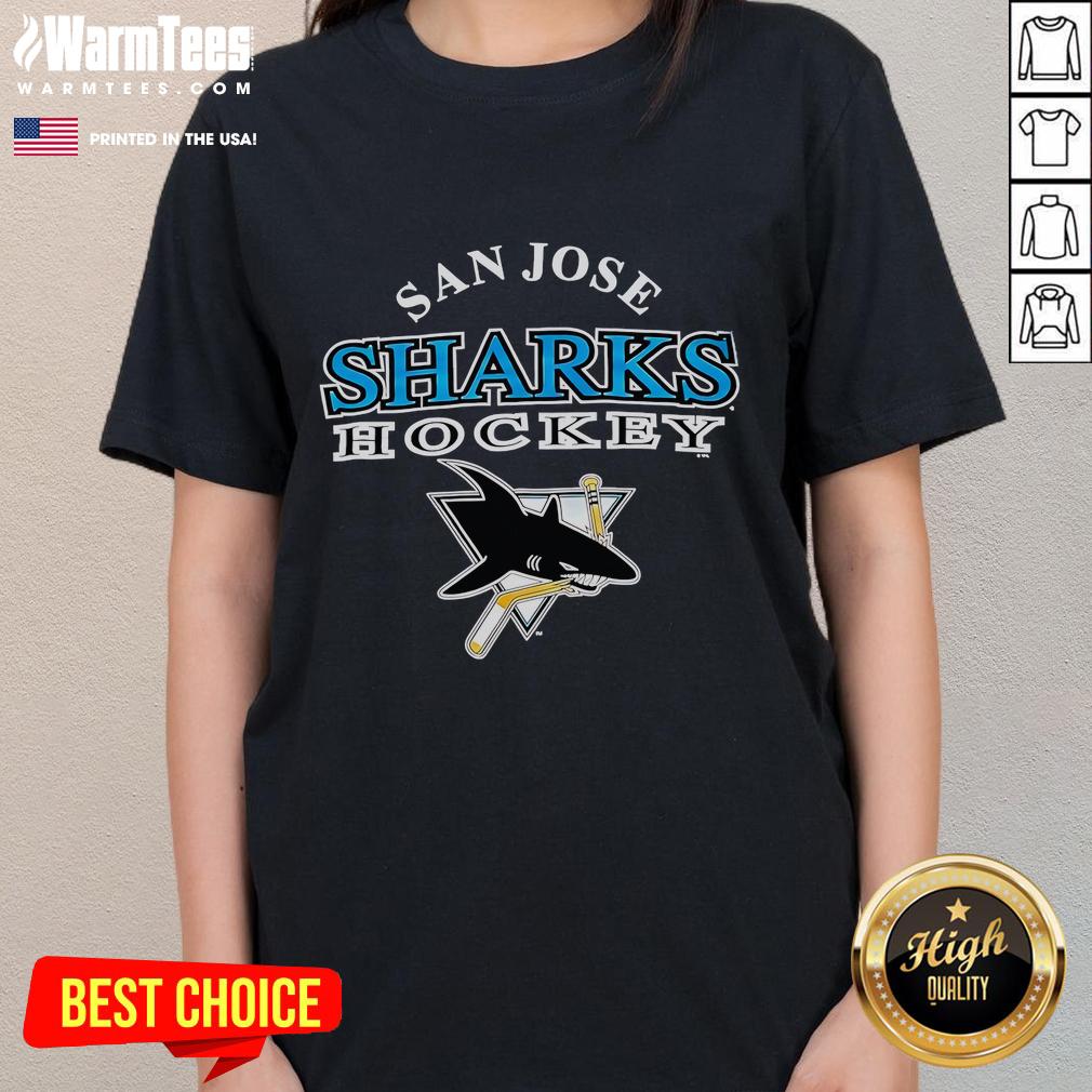 Good San Jose Shark Hockey Vintage 90s T-Shirt - Image 3