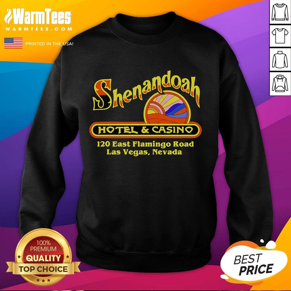 Good Shenandoah Hotel And Casino Vintage Las Vegas T-Shirt - Image 5