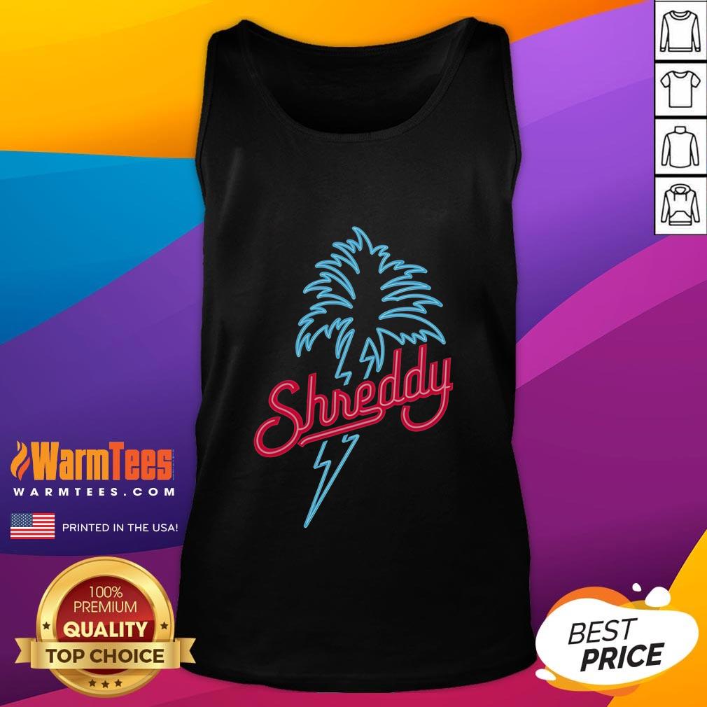 Good Shreddy Neon Palm T-Shirt - Image 4