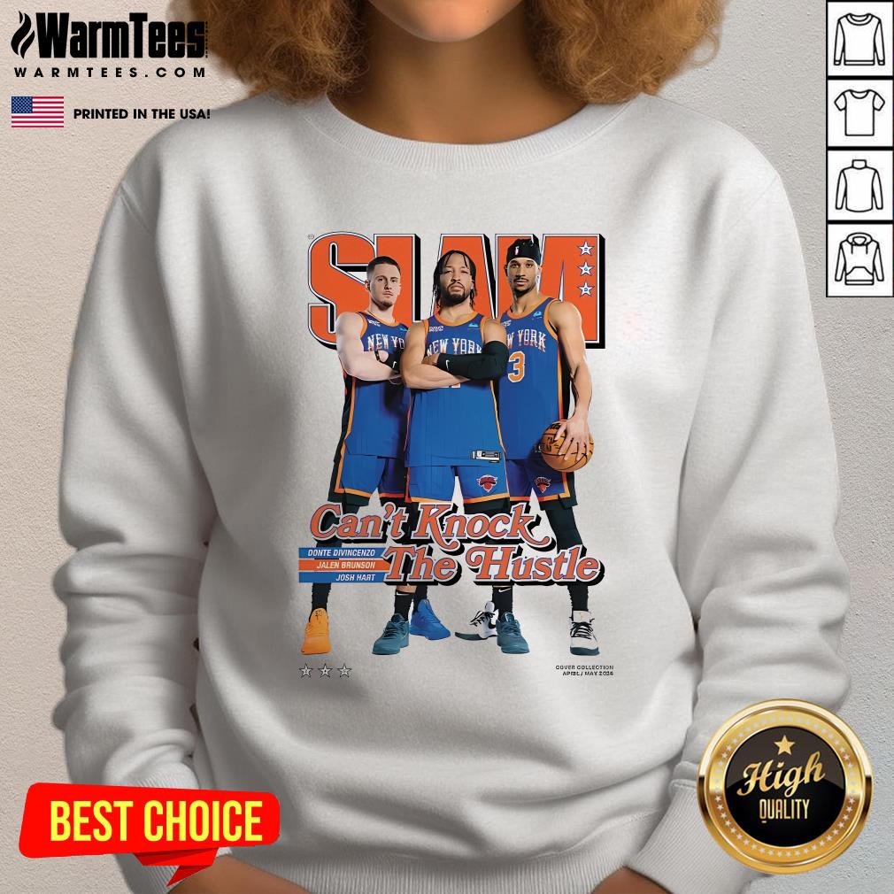 Good Slam Can't Knock The Hustle T-Shirt - Image 4