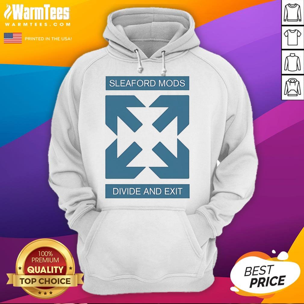 Good Sleaford Mods Divide And Exit Arrow T-Shirt - Image 2