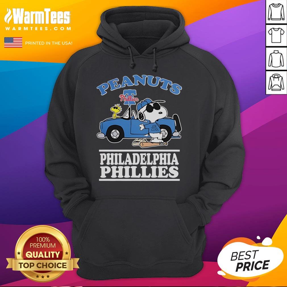 Good Snoopy Peanuts X Philadelphia Phillies For Fans 2025 T-Shirt - Image 2