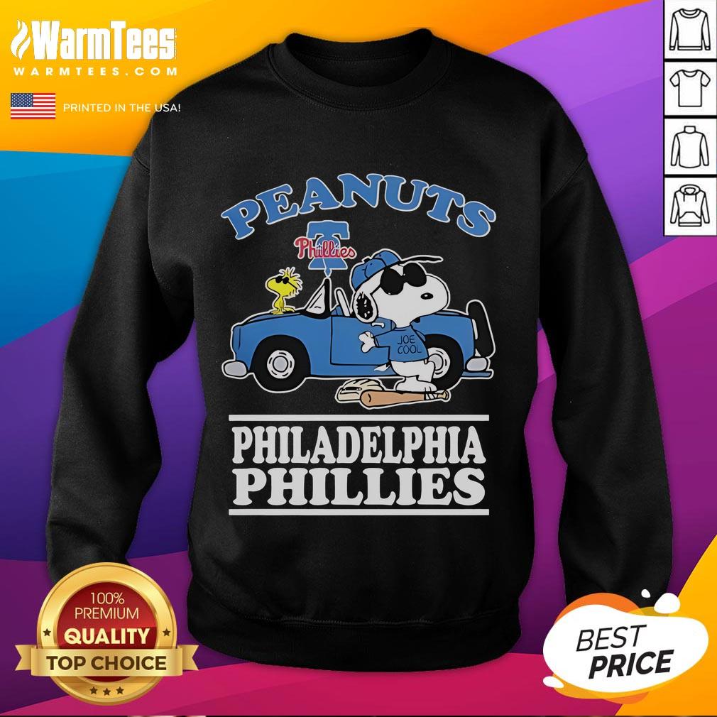 Good Snoopy Peanuts X Philadelphia Phillies For Fans 2025 T-Shirt - Image 5