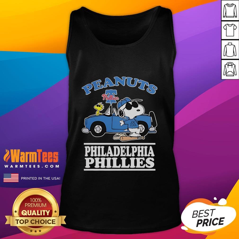 Good Snoopy Peanuts X Philadelphia Phillies For Fans 2025 T-Shirt - Image 4