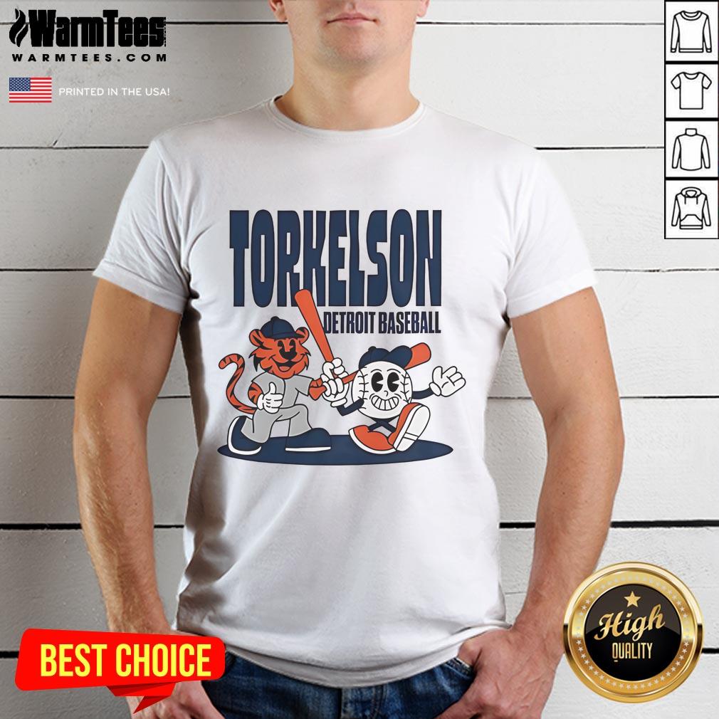 Good Spencer Torkelson Detroit Tigers Baseball Mid Summer Cartoon T-Shirt