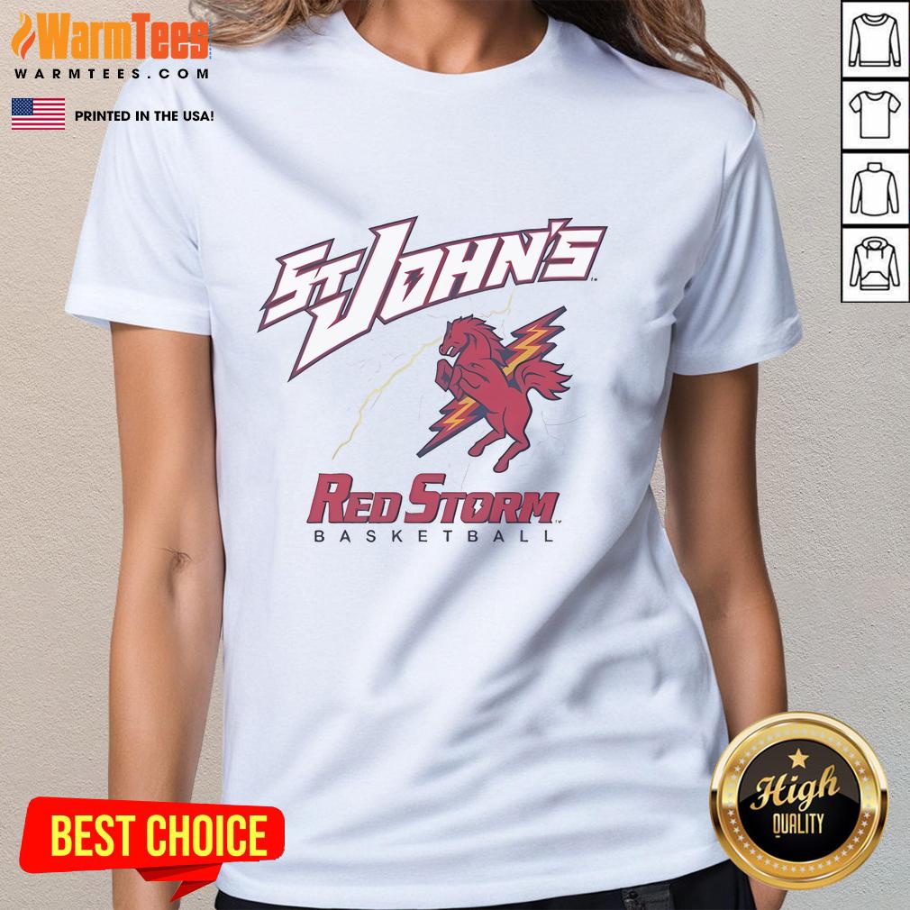 Good St John's Red Storm Basketball T-Shirt - Image 3