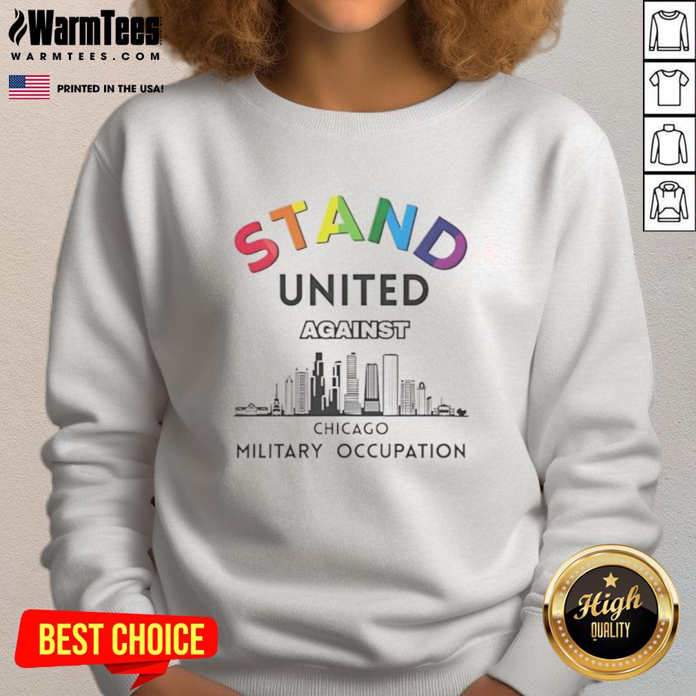 Good Stand United Against Chicago T-Shirt - Image 5