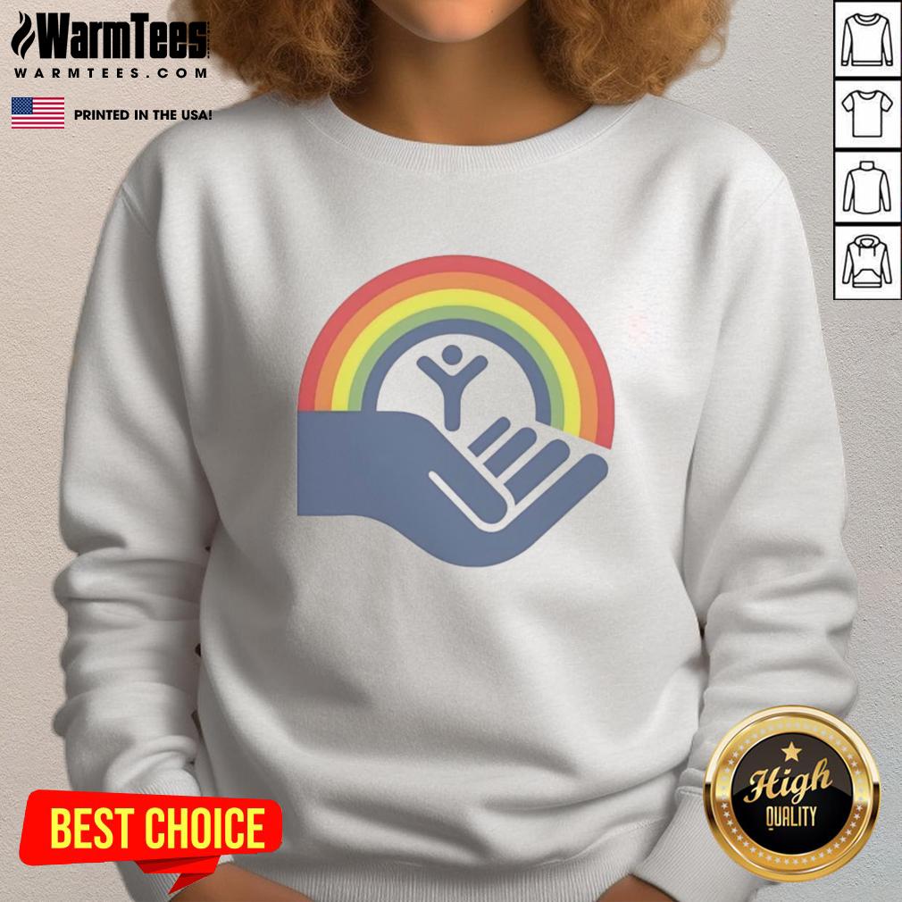 Good Step Brothers Brennan Huff United Way Rainbow T-Shirt - Image 5