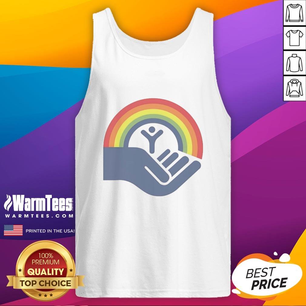 Good Step Brothers Brennan Huff United Way Rainbow T-Shirt - Image 4