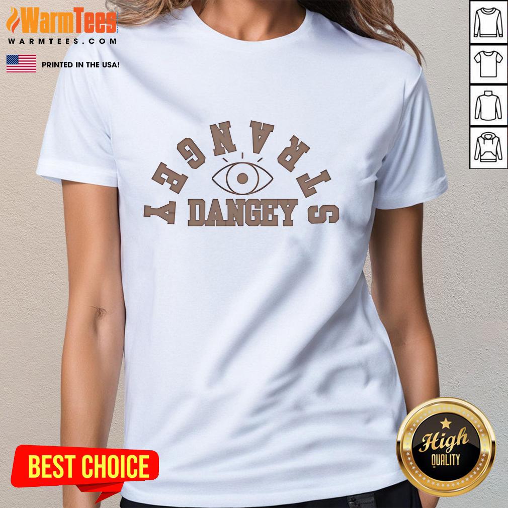 Good Strangey Dangey Varsity T-Shirt - Image 3