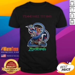 Good Tennessee Titans Zootopia 2 T-Shirt