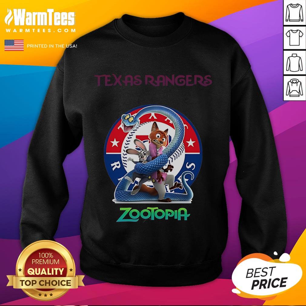 Good Texas Rangers Zootopia 2 T-Shirt - Image 5