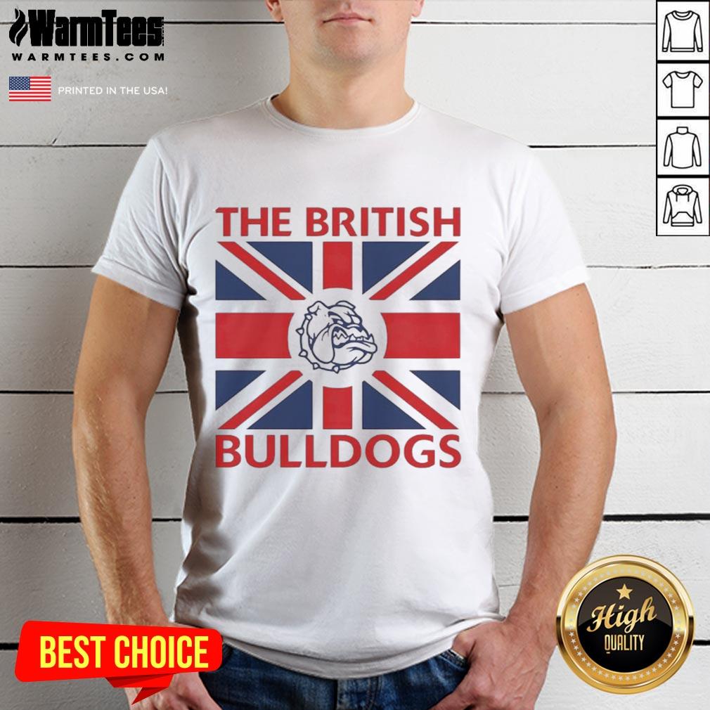 Good The British Bulldogs Flag T-Shirt