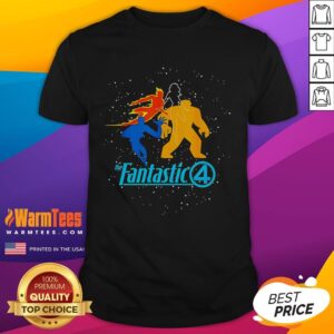 Good The Fantastic Four First Steps Team And Logo T-Shirt