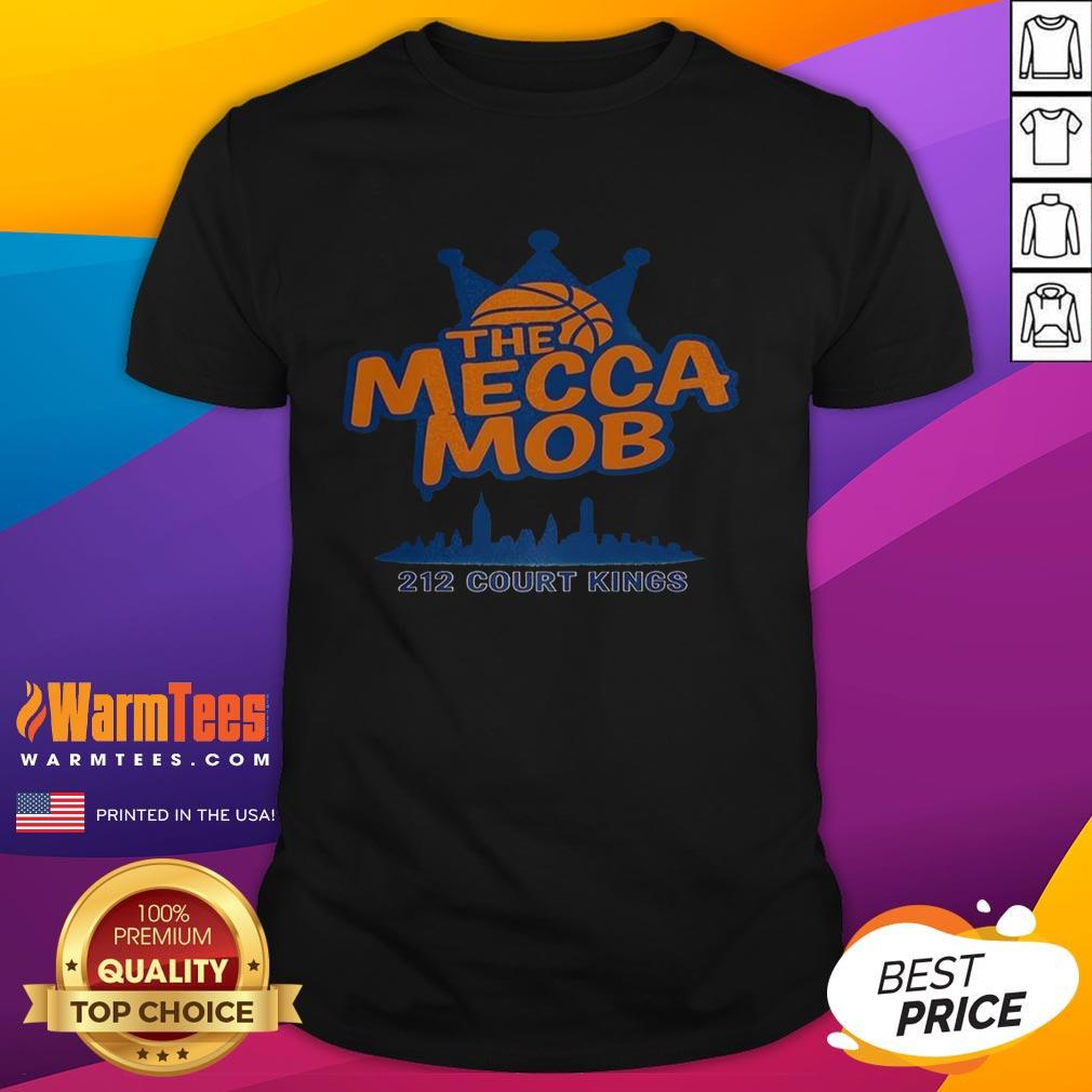 Good The Mecca Mob New York City 212 Court Kings Skyline Logo T-Shirt