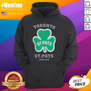 Alternative view of Good Toronto St Patrick's Hockey Club Lucky Cover T-Shirt