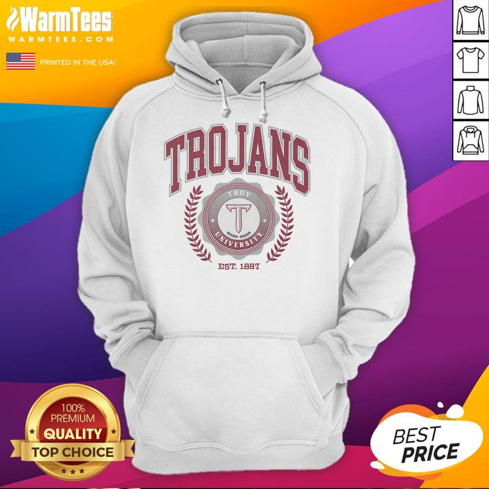 Good Troy Trojans Team Crest T-Shirt - Image 2