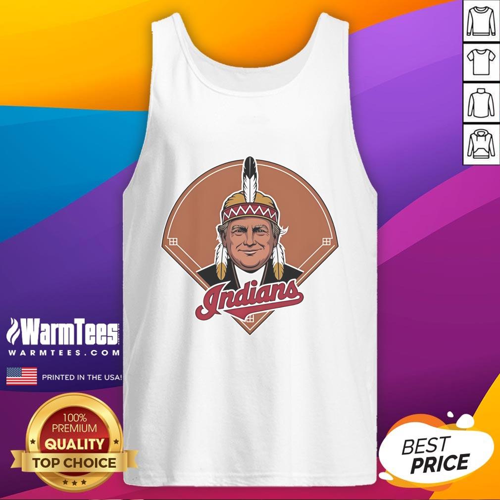 Good Trump Chief Wahoo X Cleveland Guardians Logo T-Shirt - Image 4