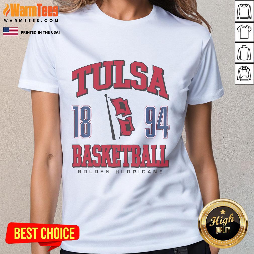 Good Tulsa Golden Hurricane Basketball T-Shirt - Image 3